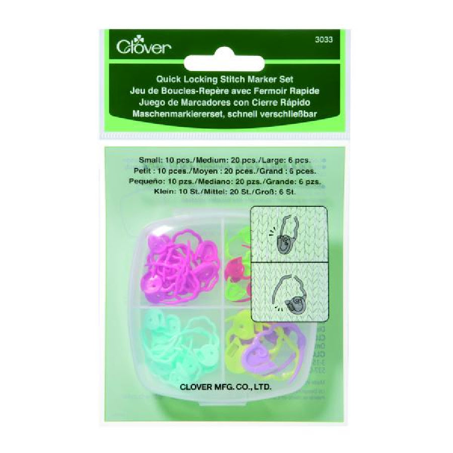 Clover Stitch Markers