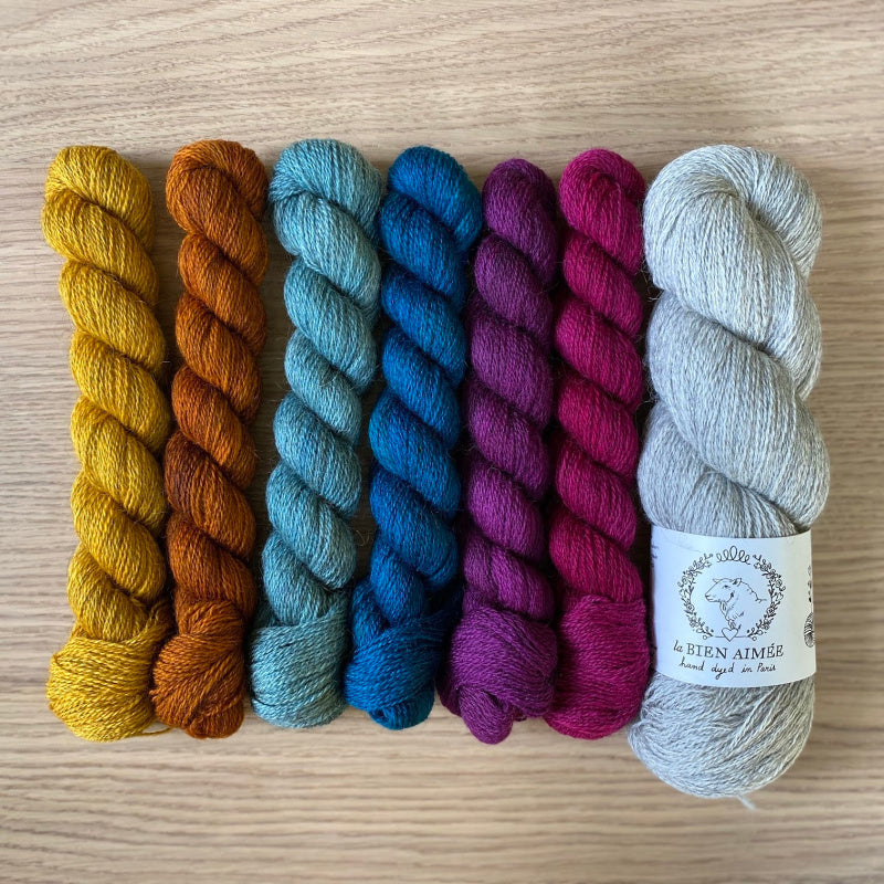 Helix cowl yarn bundle – La Bien Aimee