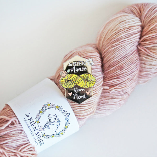 La Bien Aimée Yarn Nerd Pin