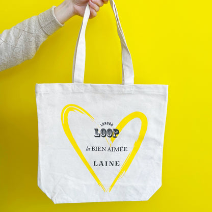 La Bien Aimée x Loop x Laine Tote Bag