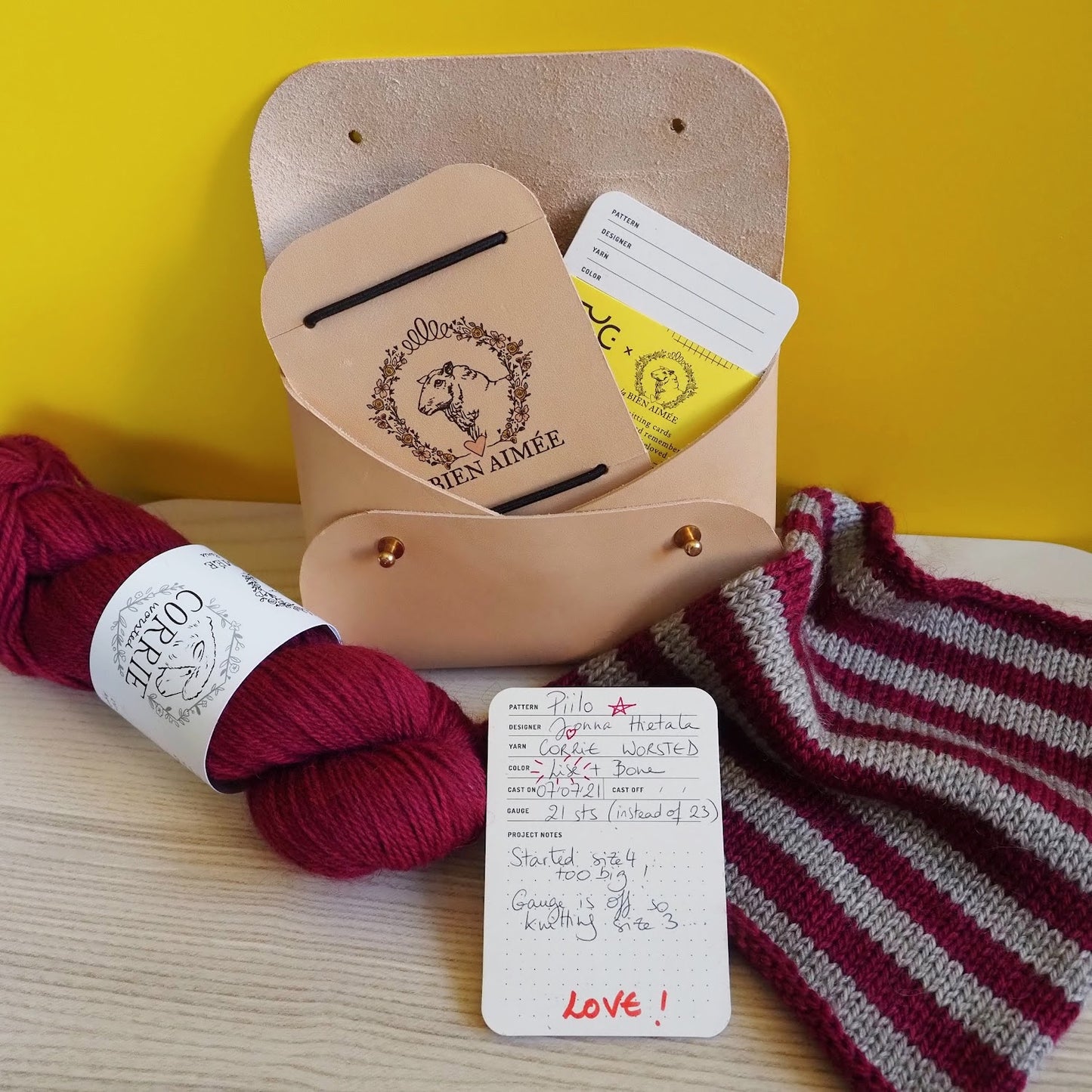 La Bien Aimée Knitting Cards