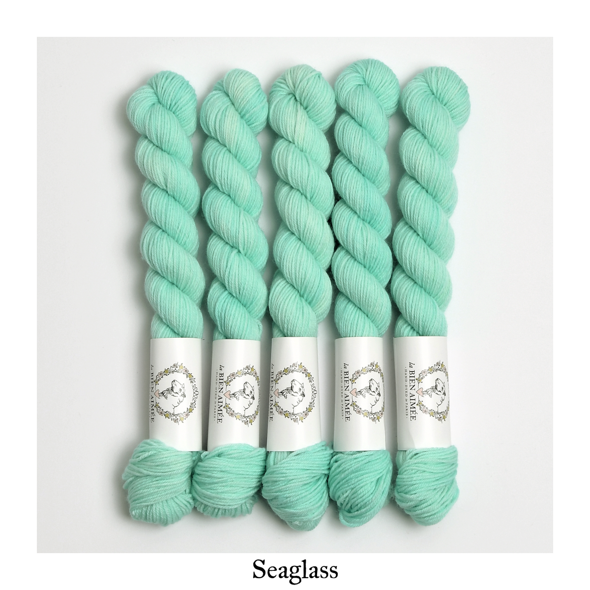 Merino Super Sock Mini 20g — Seaglass