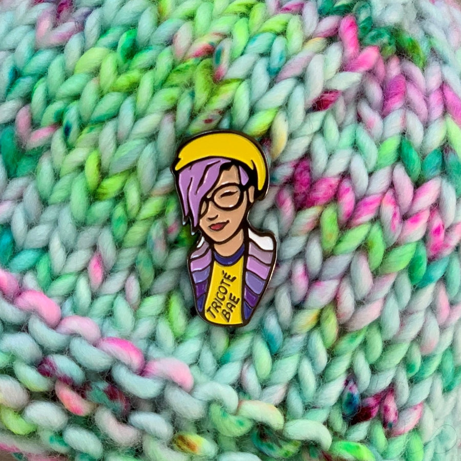 Tricoté Bae Pin Collection - Nerd Bird Makery