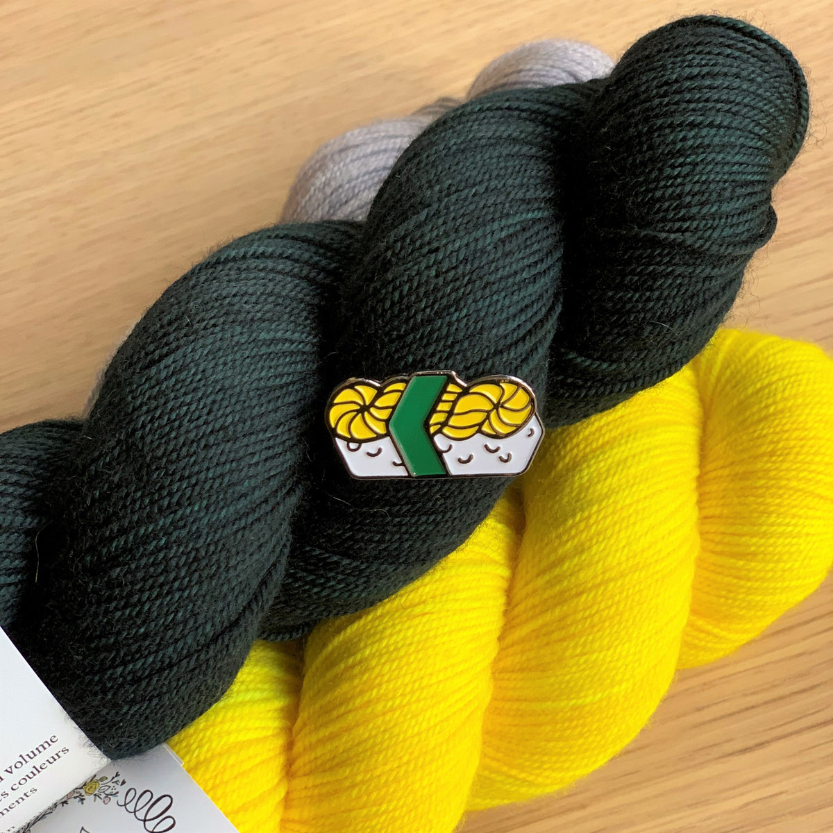 Nerd Bird Makery Enamel Pins — Woolsabi