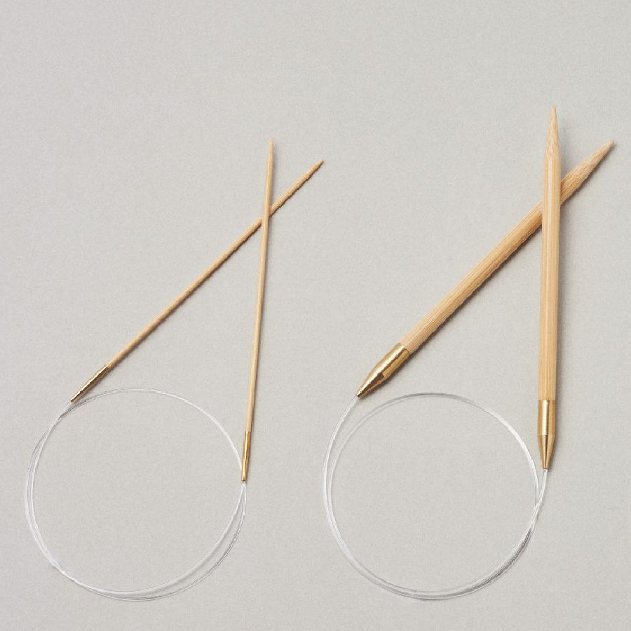 Shirotake Bamboo Fixed Circular Knitting Needles